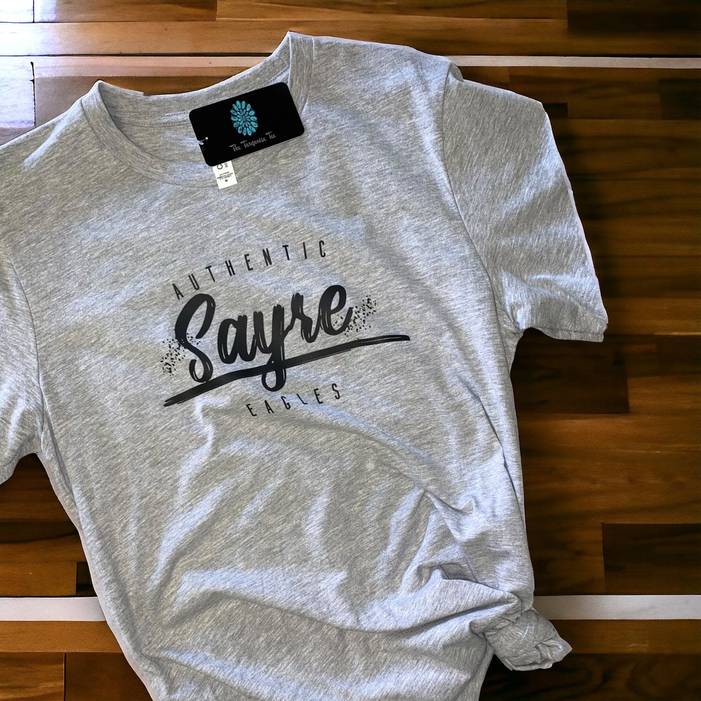 "Sayre Athletics" Speckled Shirt