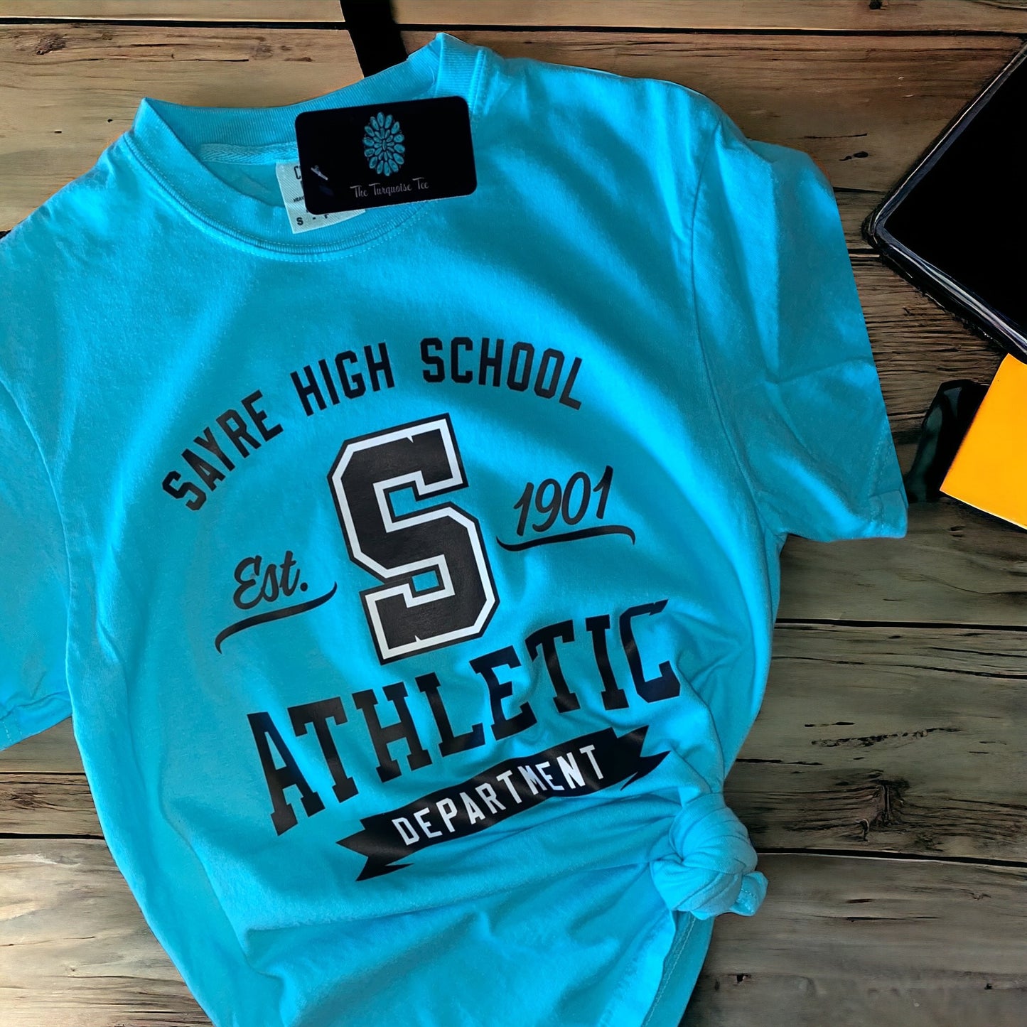 "Sayre Athletic" Classic Blue Shirt